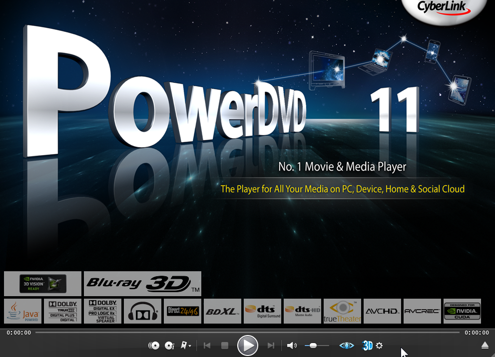  PowerDVD 2012