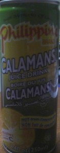 A 250ml can of Calamansi Juice 
